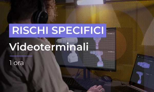 Formazione per lavoratori - Rischio Lavoro su Videoterminali