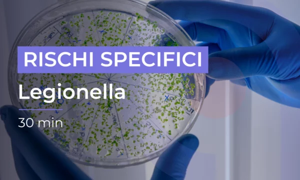 Formazione per lavoratori - Rischio Legionella
