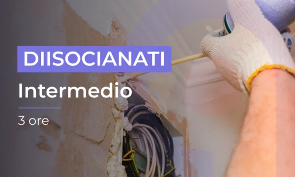 Formazione uso industriale e professionale dei Diisocianati - Intermedio